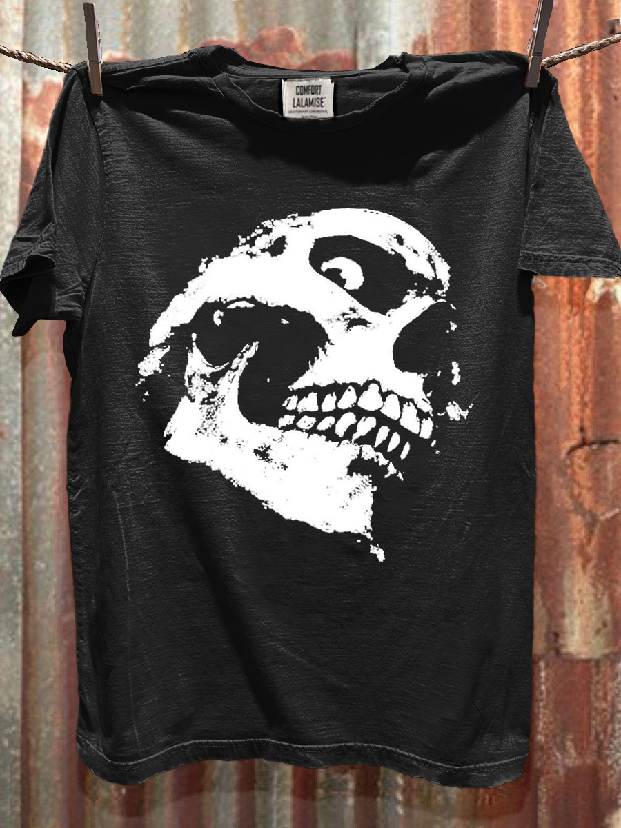Dark Art Print Casual Short Sleeve T-shirt