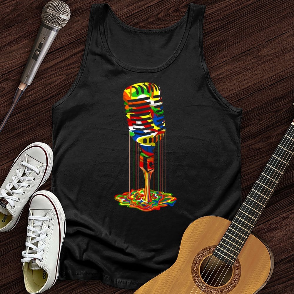 Melting Microphone Tank Top