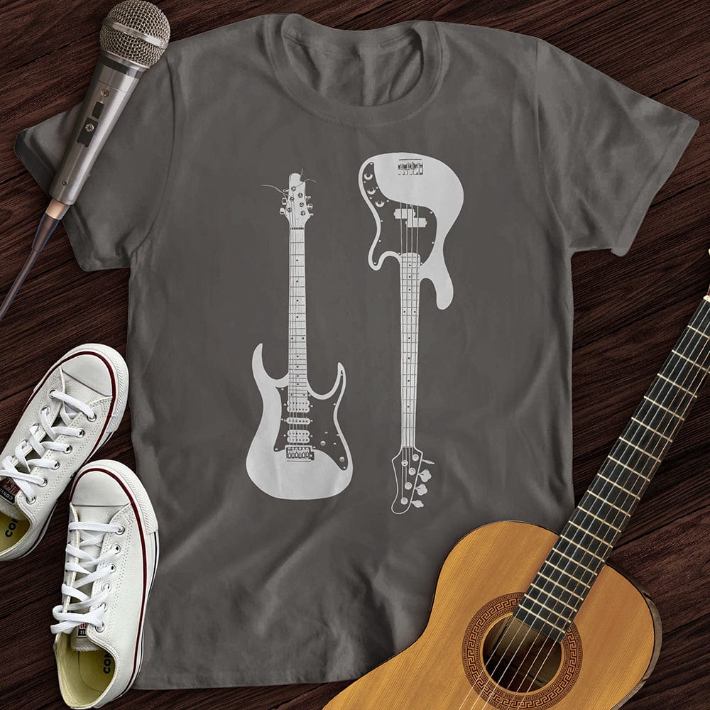 Electric and Bass Guitar T-Shirt