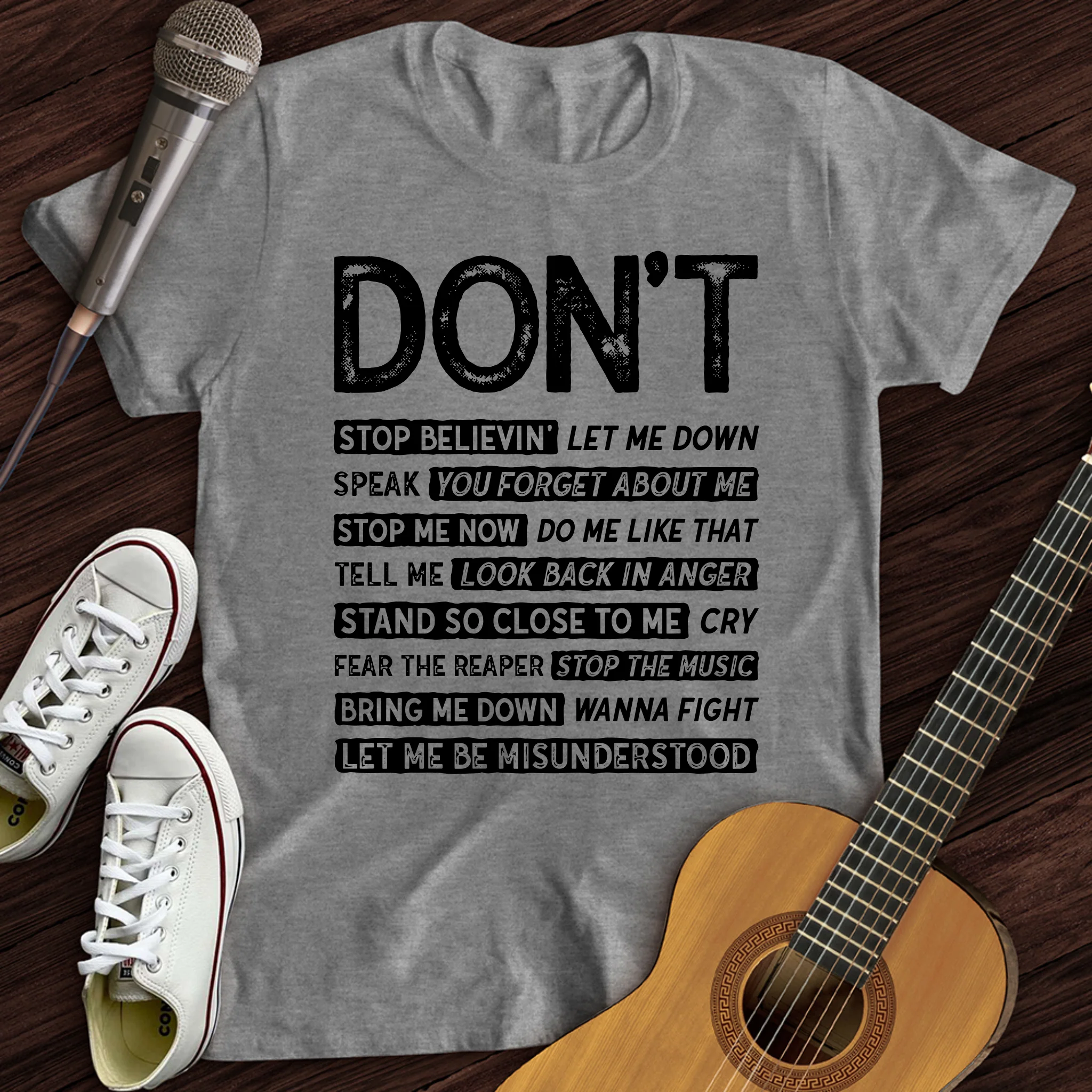 Don't T-Shirt