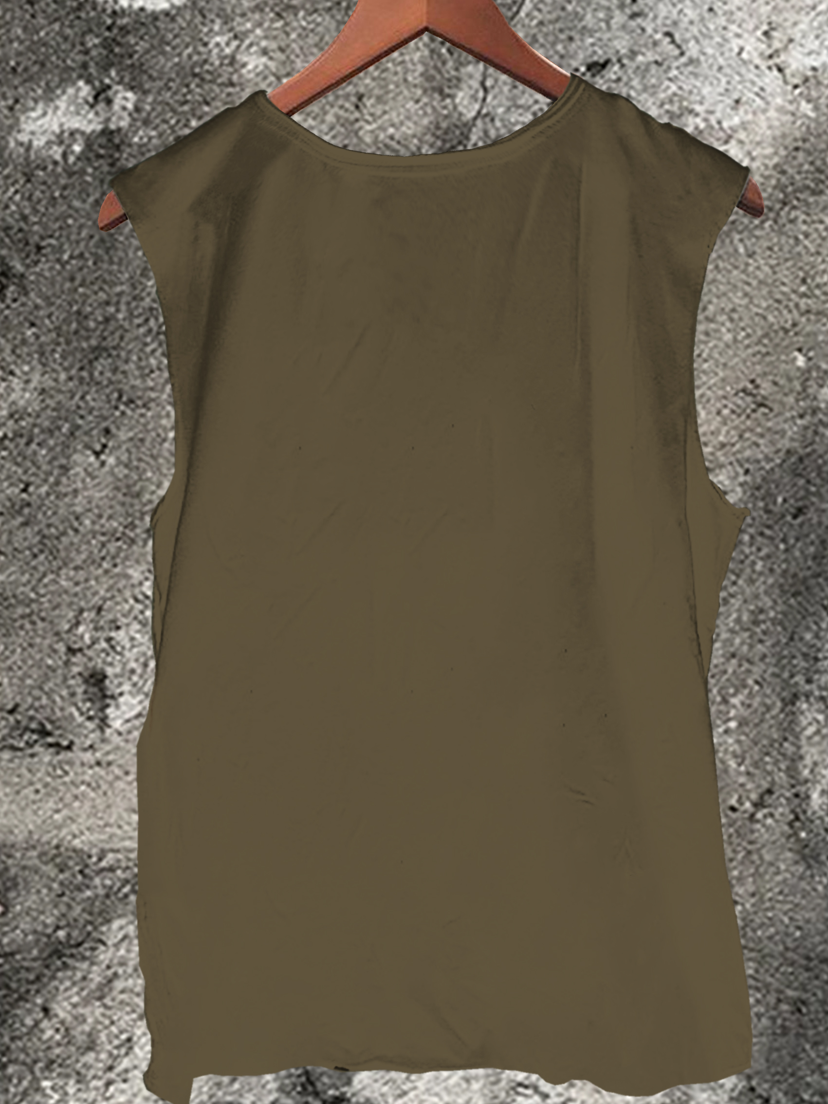 Black Cat and Crow Vintage Print 100% Cotton Casual Tank Top