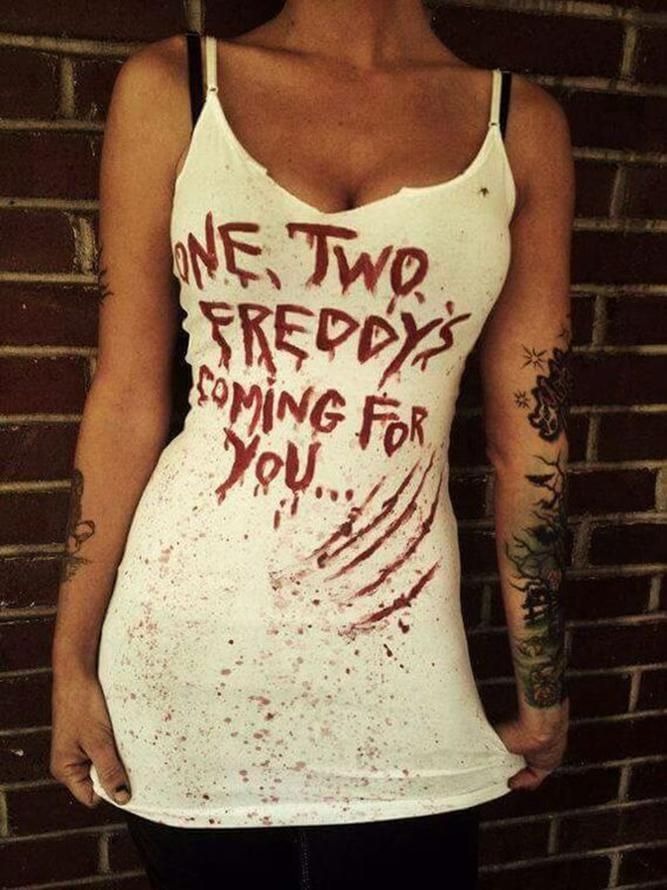 Halloween Art Print Spaghetti Strap Bodycon Mini Dress