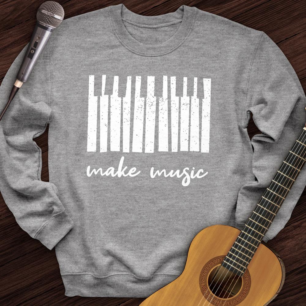 Make Music Piano Crewneck