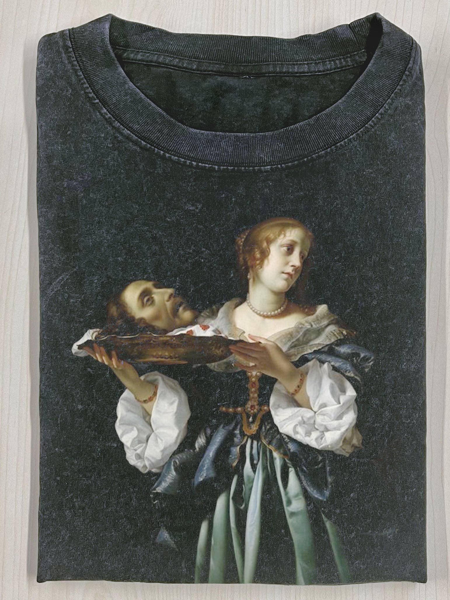 Women¡®s Funny Design Retro T-shirt