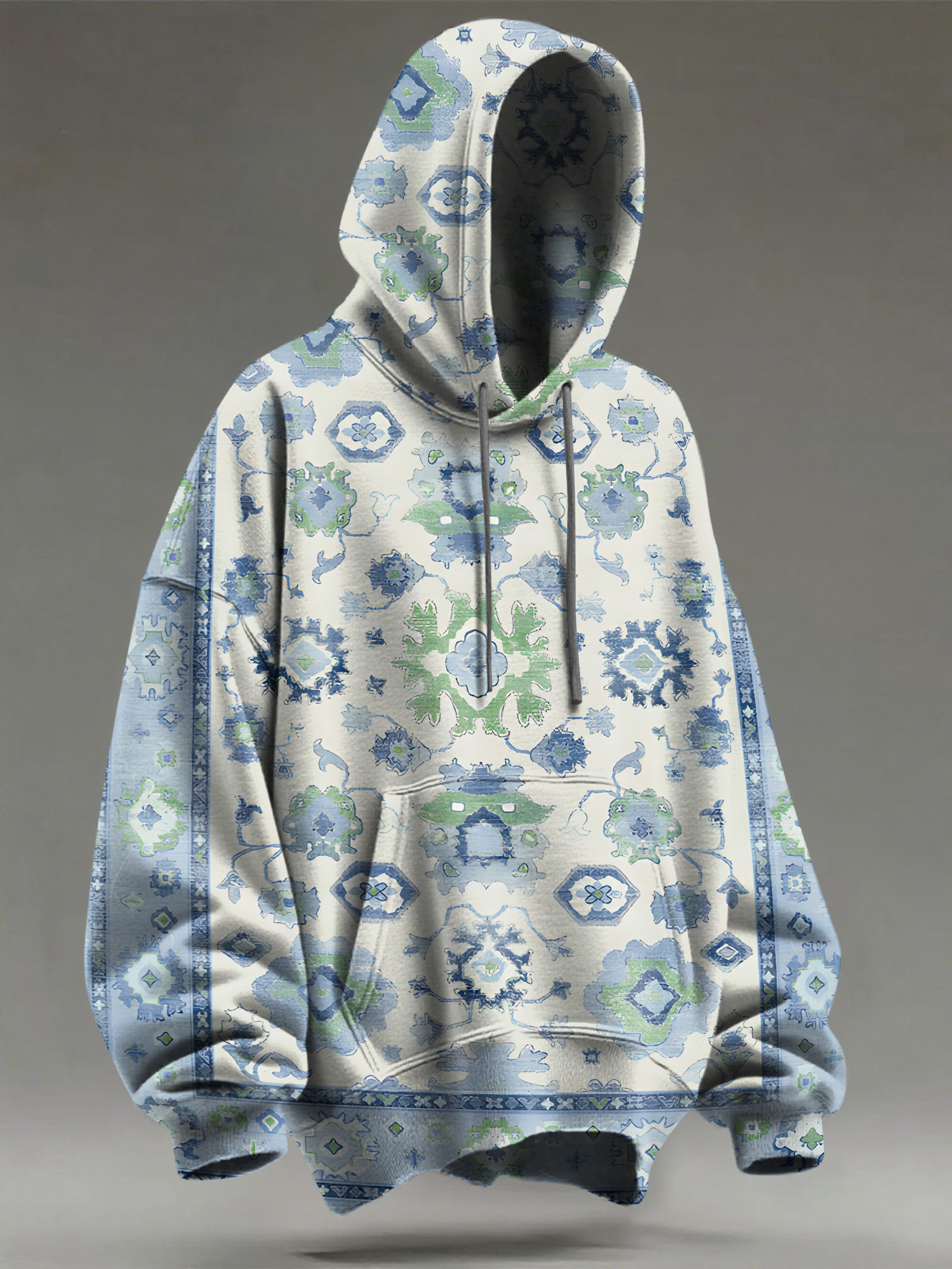 Retro Ethnic Patterns Art Casual Hoodie Sweatshirt