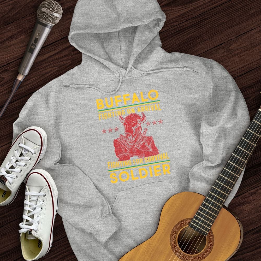 Fighting Buffalo Hoodie