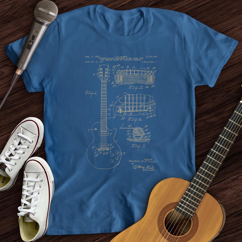 Guitar Patent T-shirt