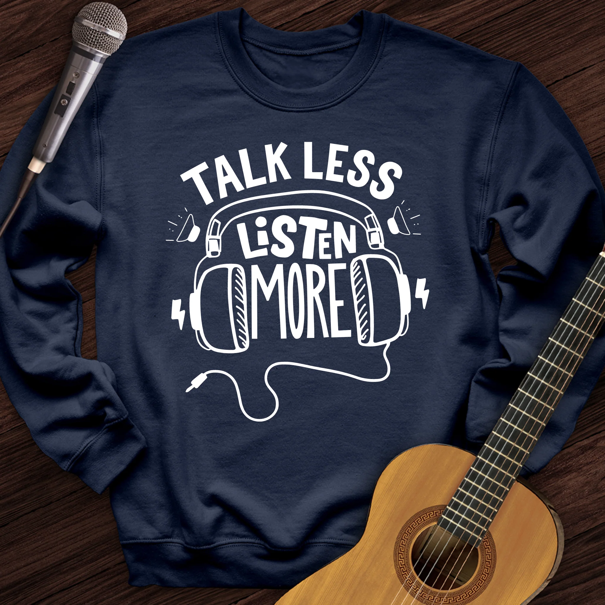 Listen More Crewneck