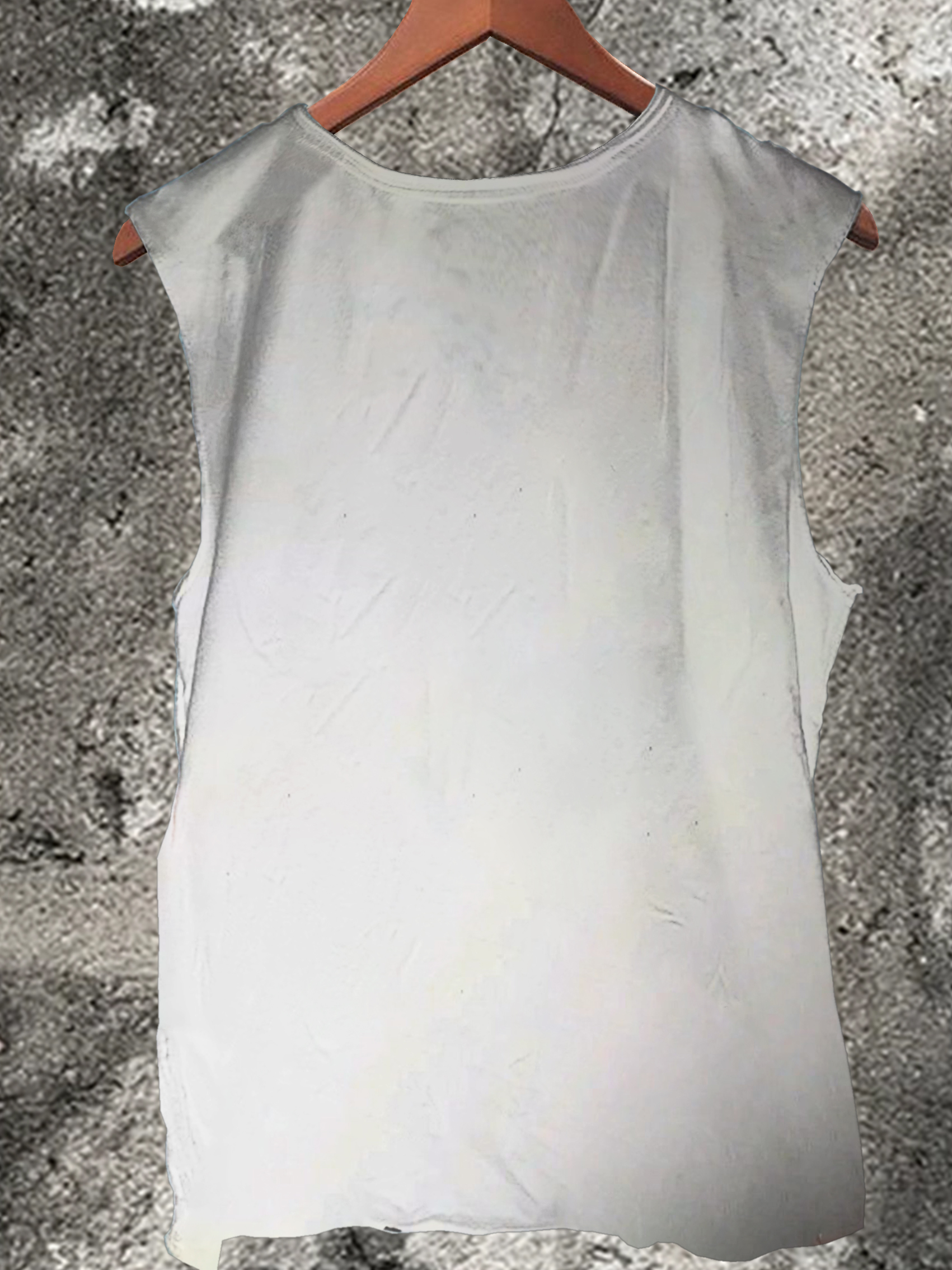 Vintage Black Cat Art Print 100% Cotton Casual Tank Top