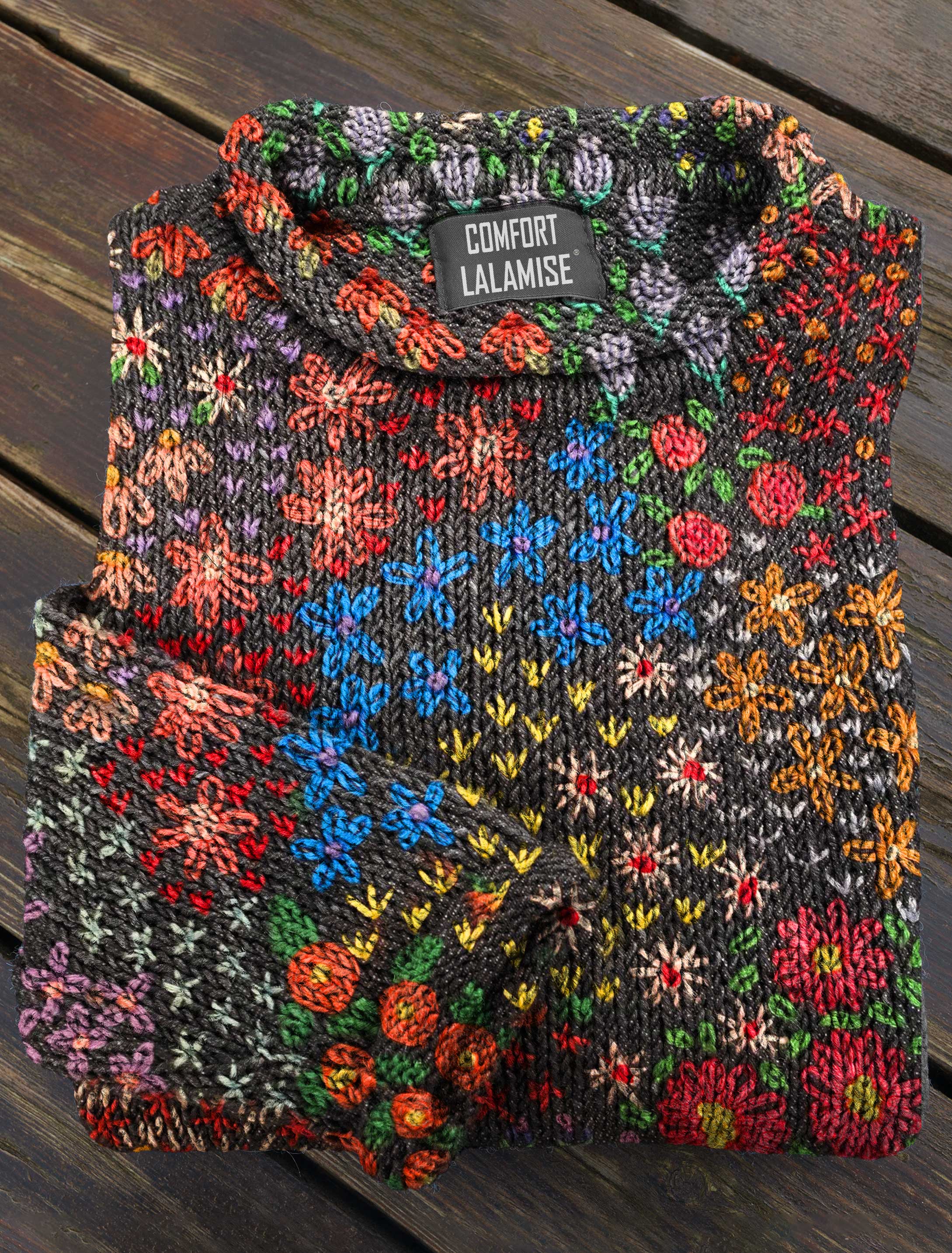 Cute flower Art Print Casual Pullover Sweater