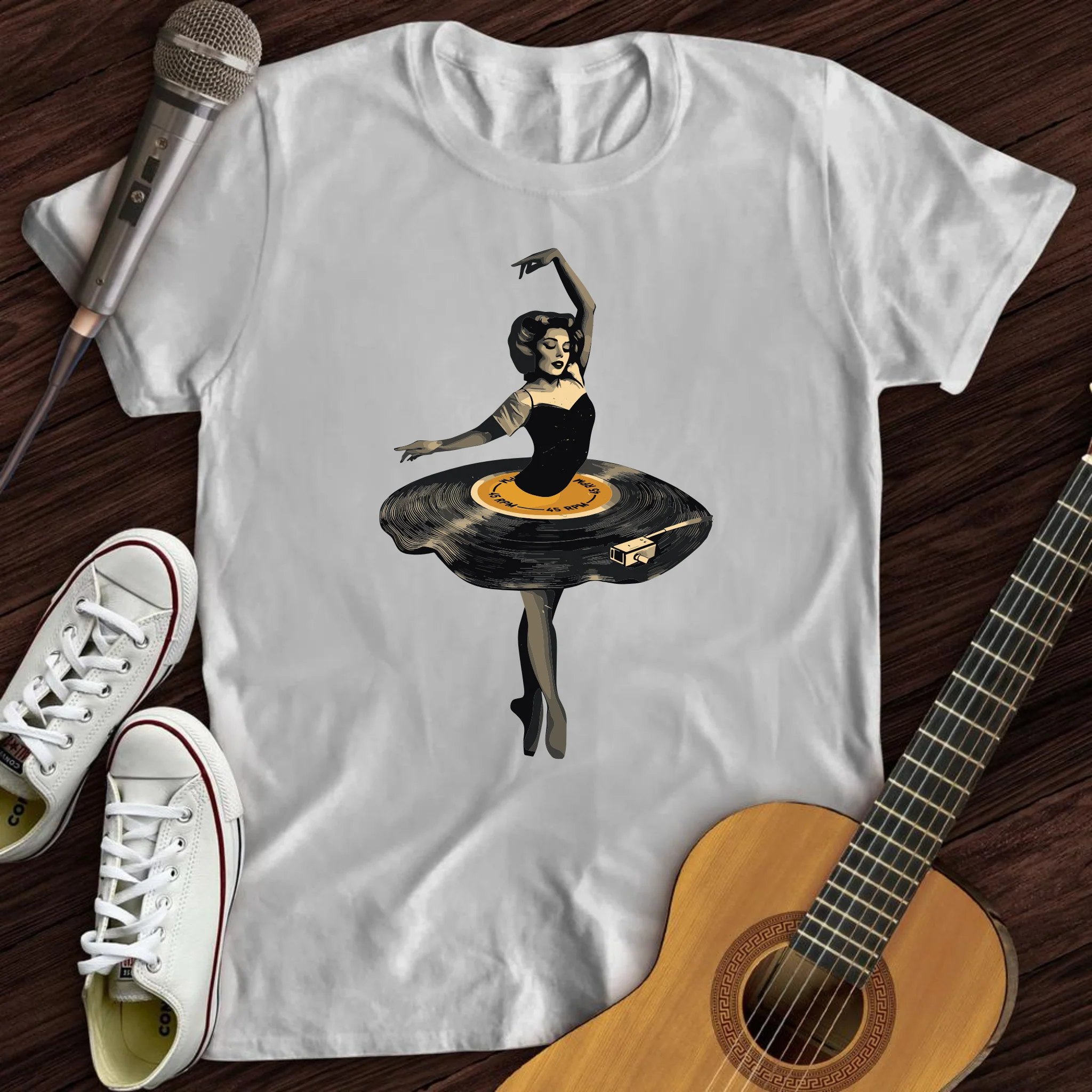 Retro Spin Queen T-Shirt