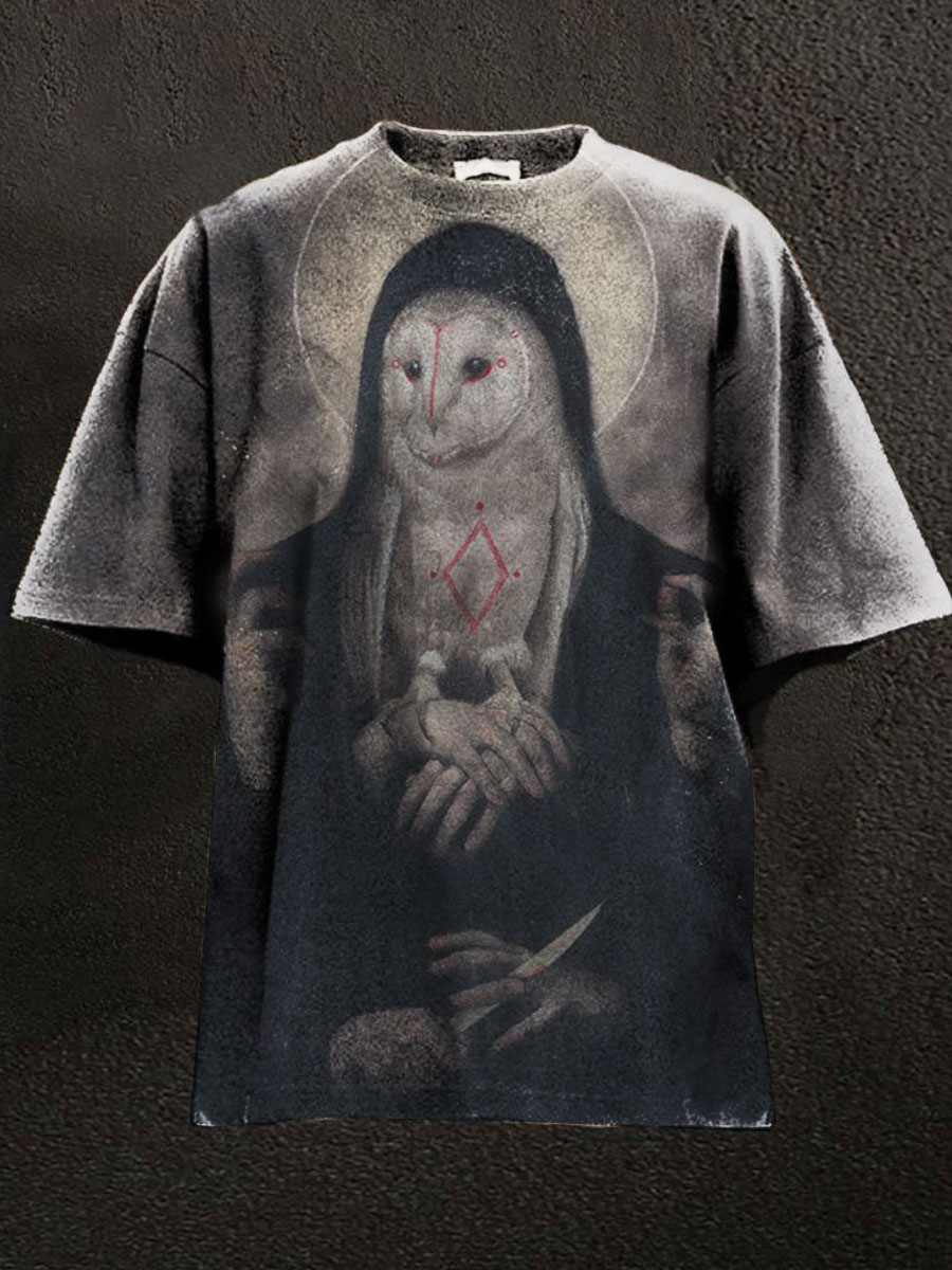 Dark Art Print Casual T-shirt