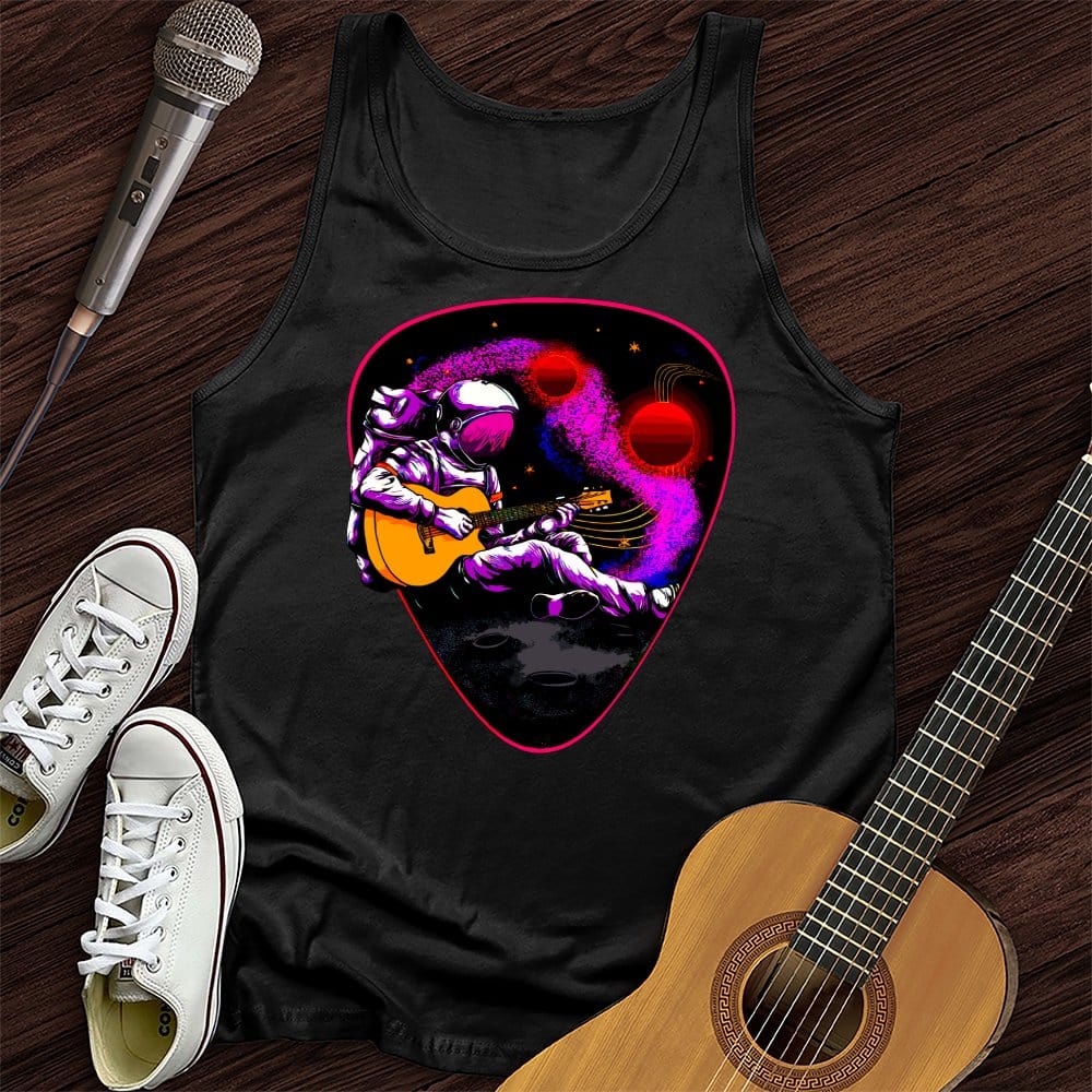Space Guitar Plectrum Tank Top