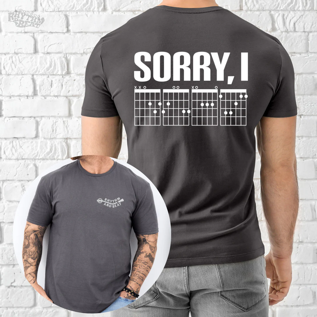 I Only Speak Guitar Chords T-Shirt