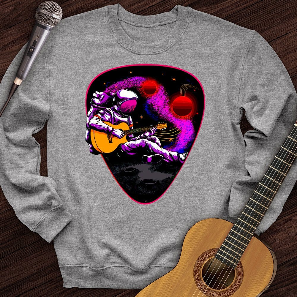 Space Guitar Plectrum Crewneck