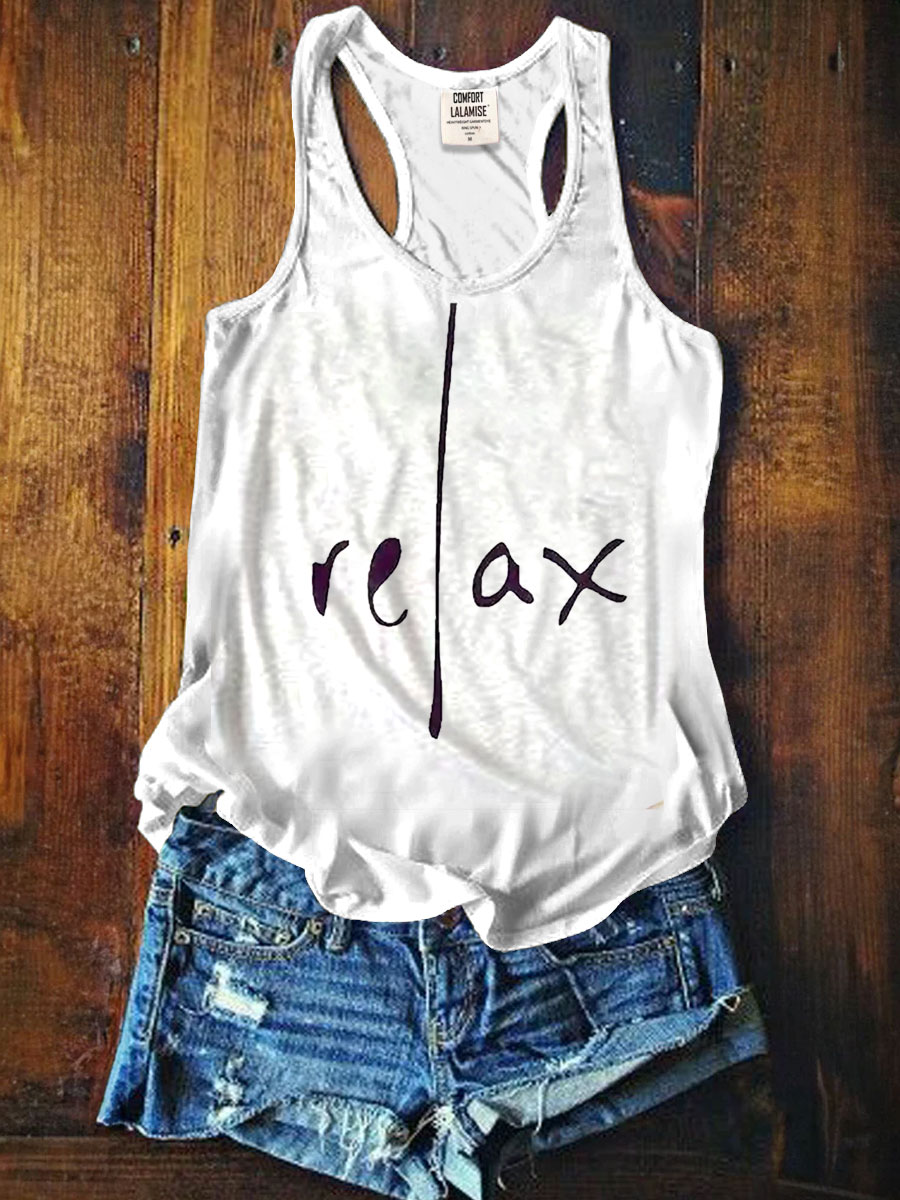 Ralax Art Print Tank Top
