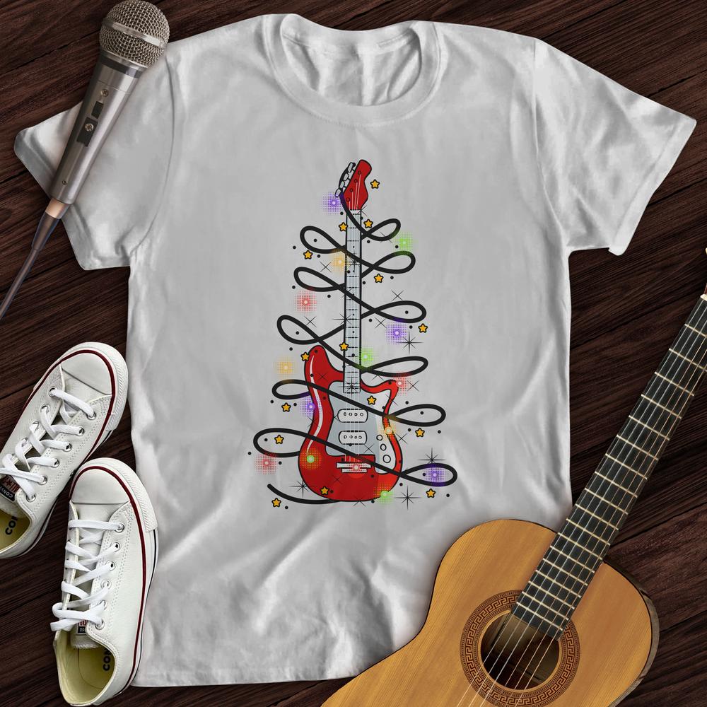 Guitar Christmas Lights T-Shirt