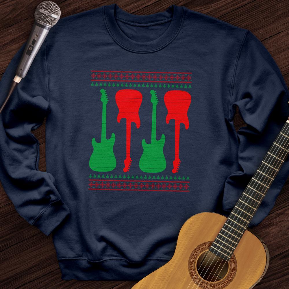 Ugly Guitar Holiday Crewneck