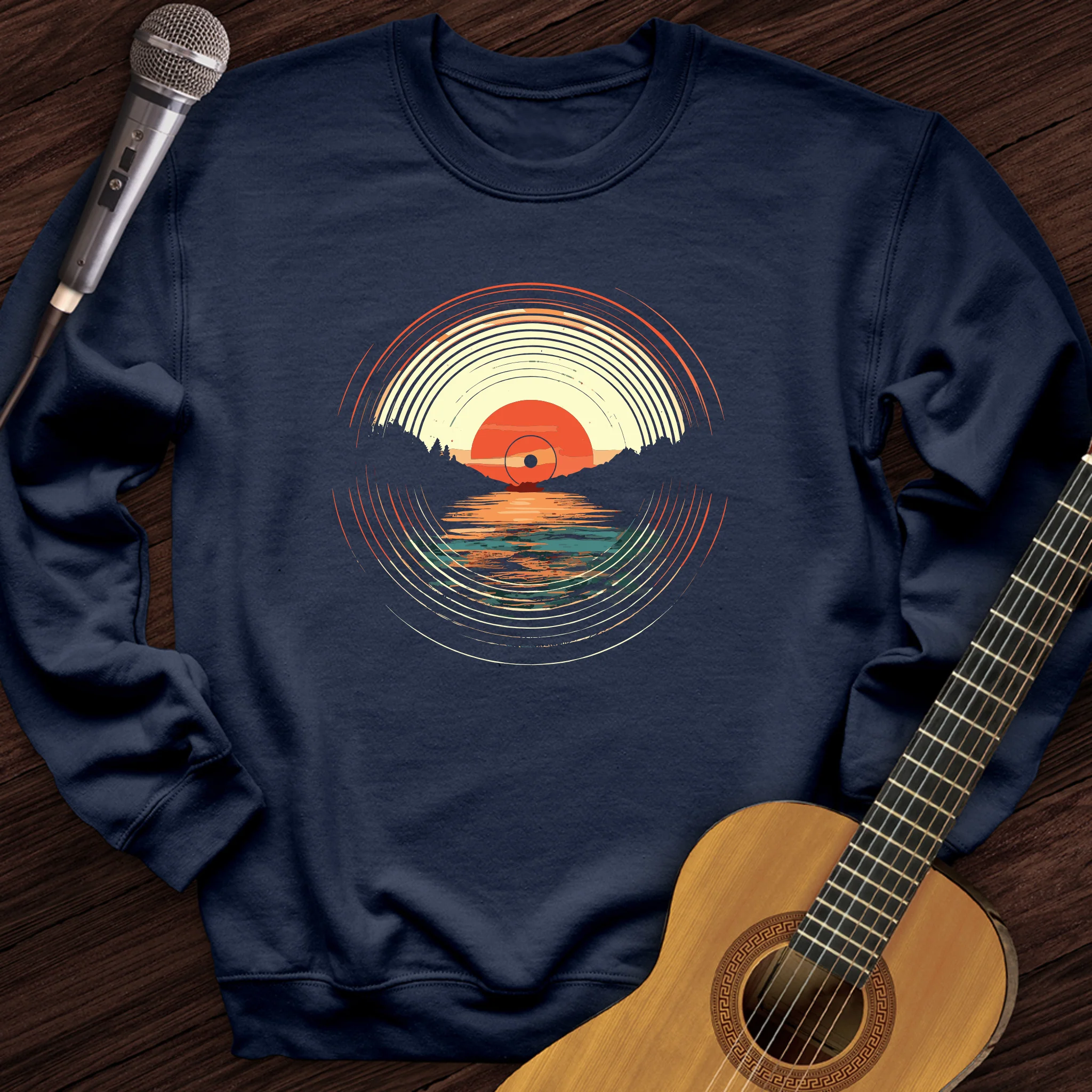 Serene Spins Crewneck