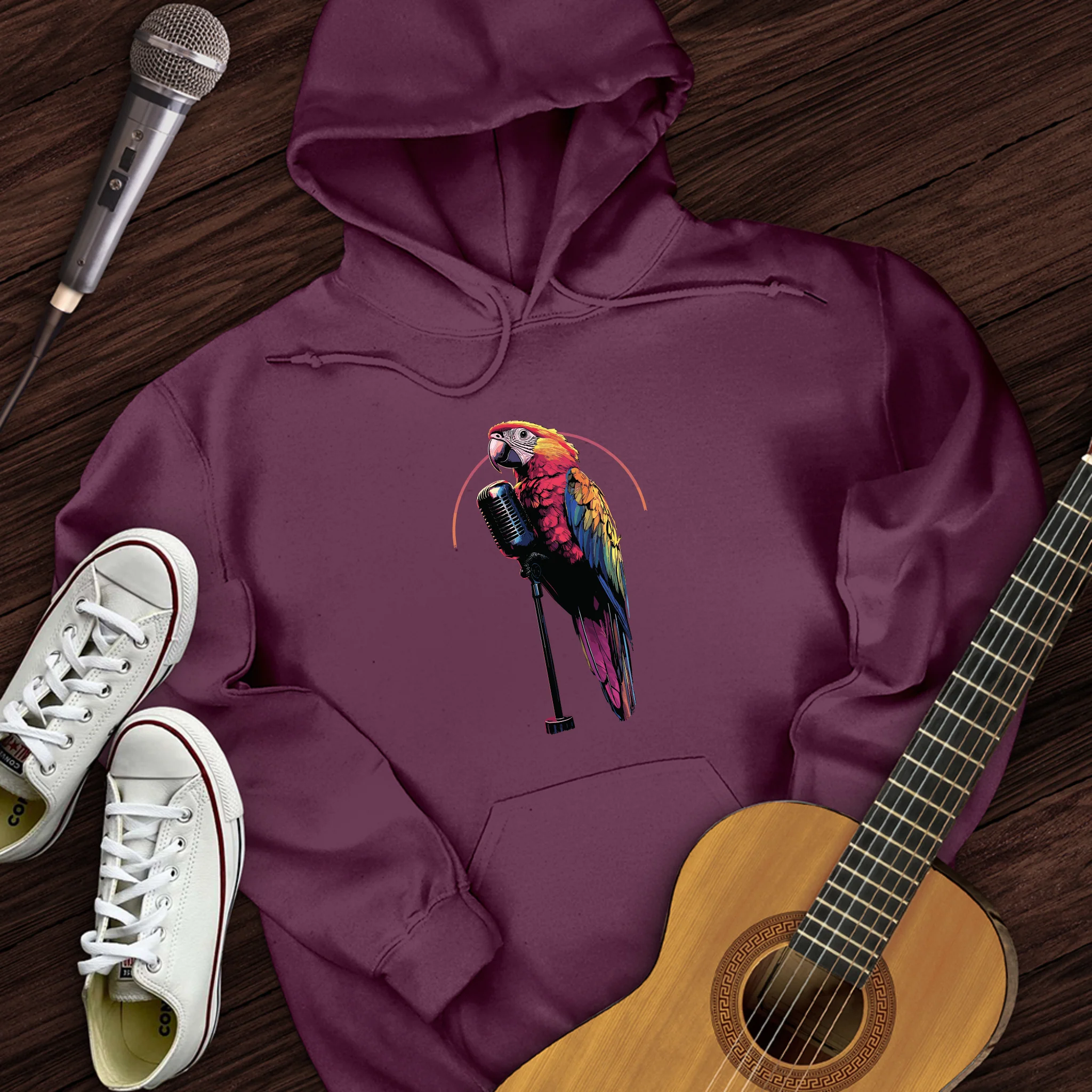 Parrot Microphone Hoodie