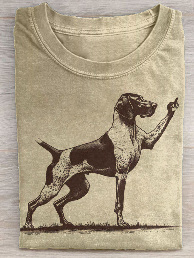 Rude Pointer Dog T-shirt