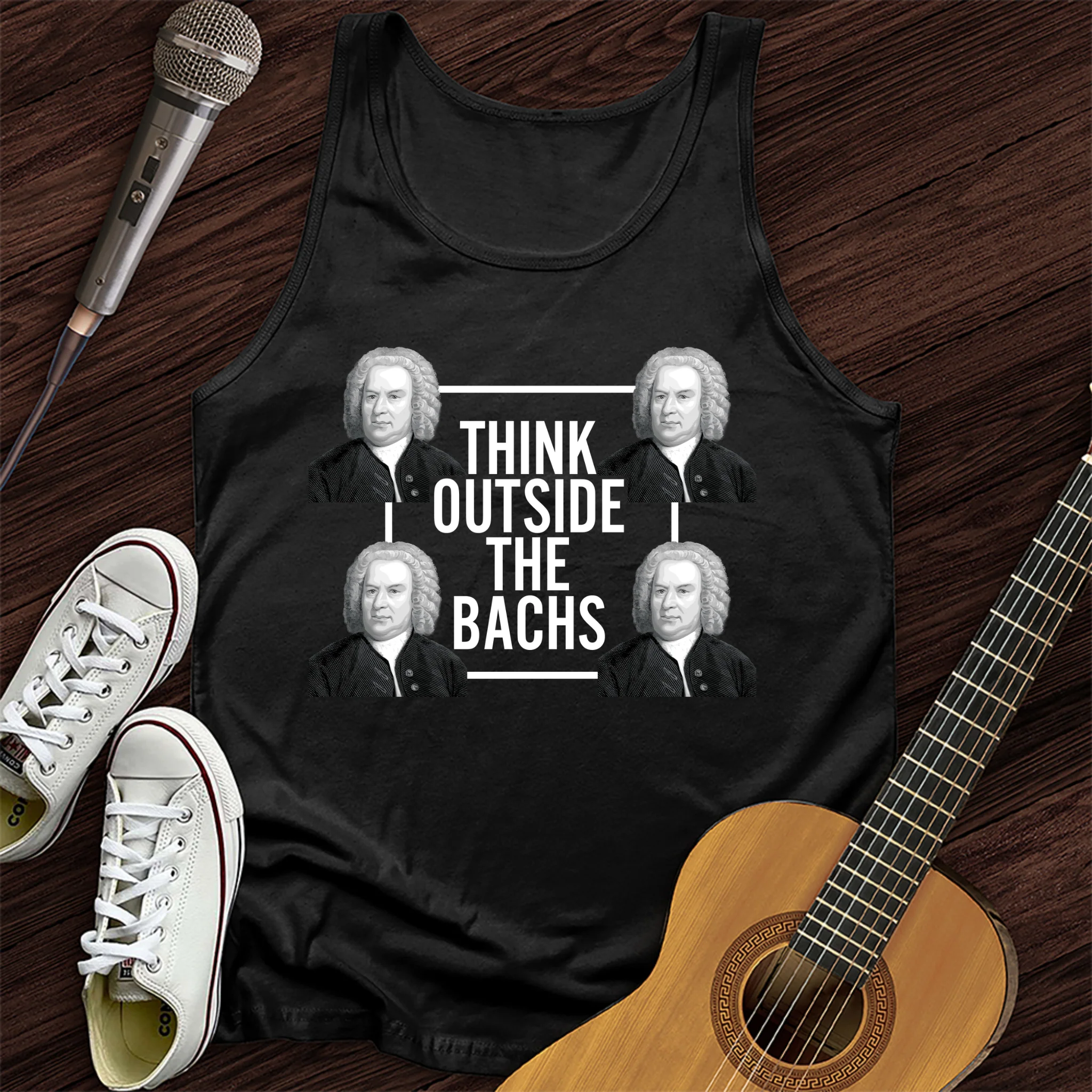 Think Outside The Bachs Tank Top
