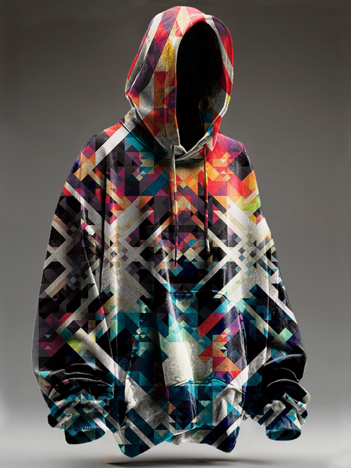 Unisex Vintage Retro Ethnic Totem Art Print Casual Sweatshirt