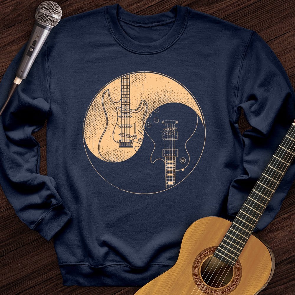 Guitars Yin Yang Crewneck