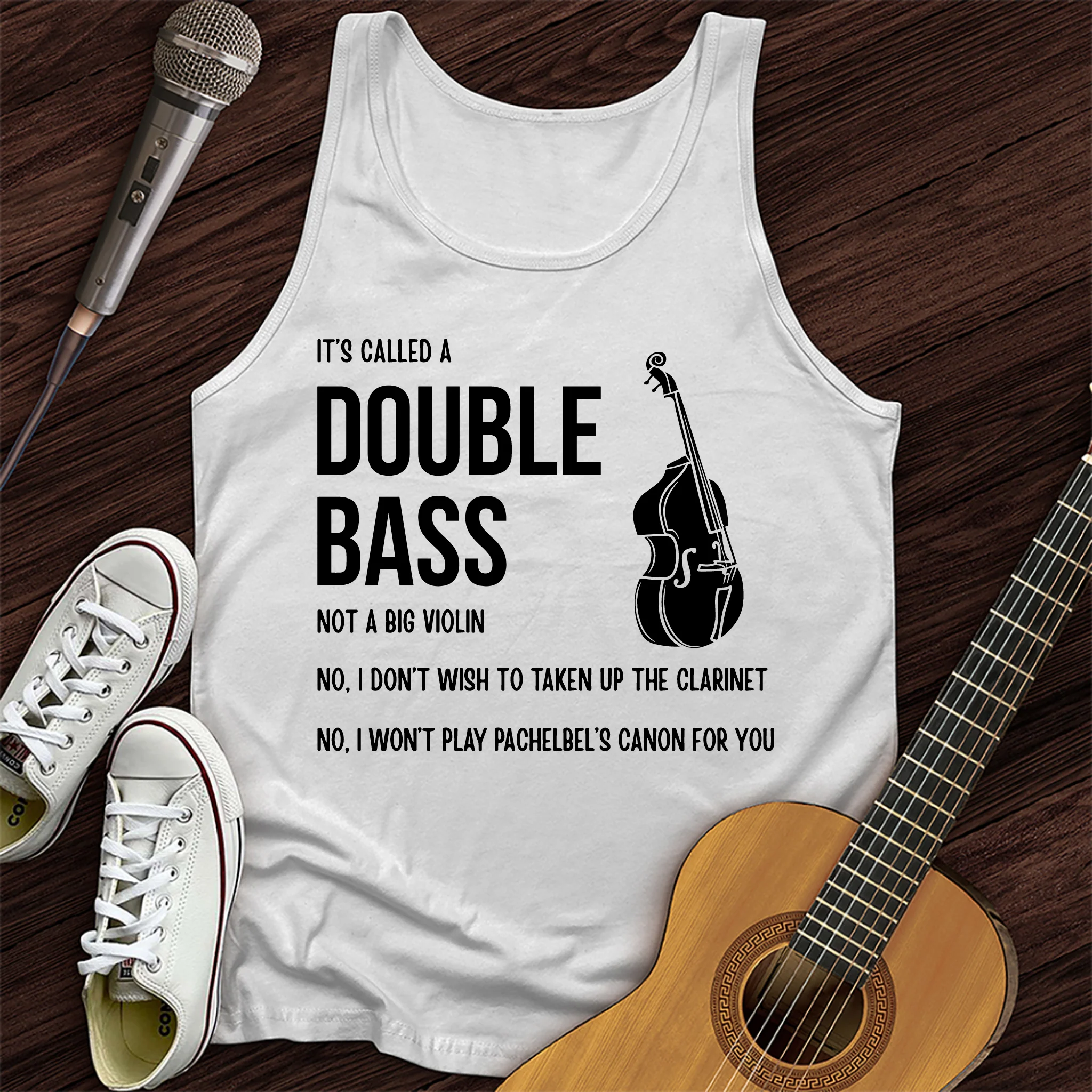 It's A Double Bass Tank Top
