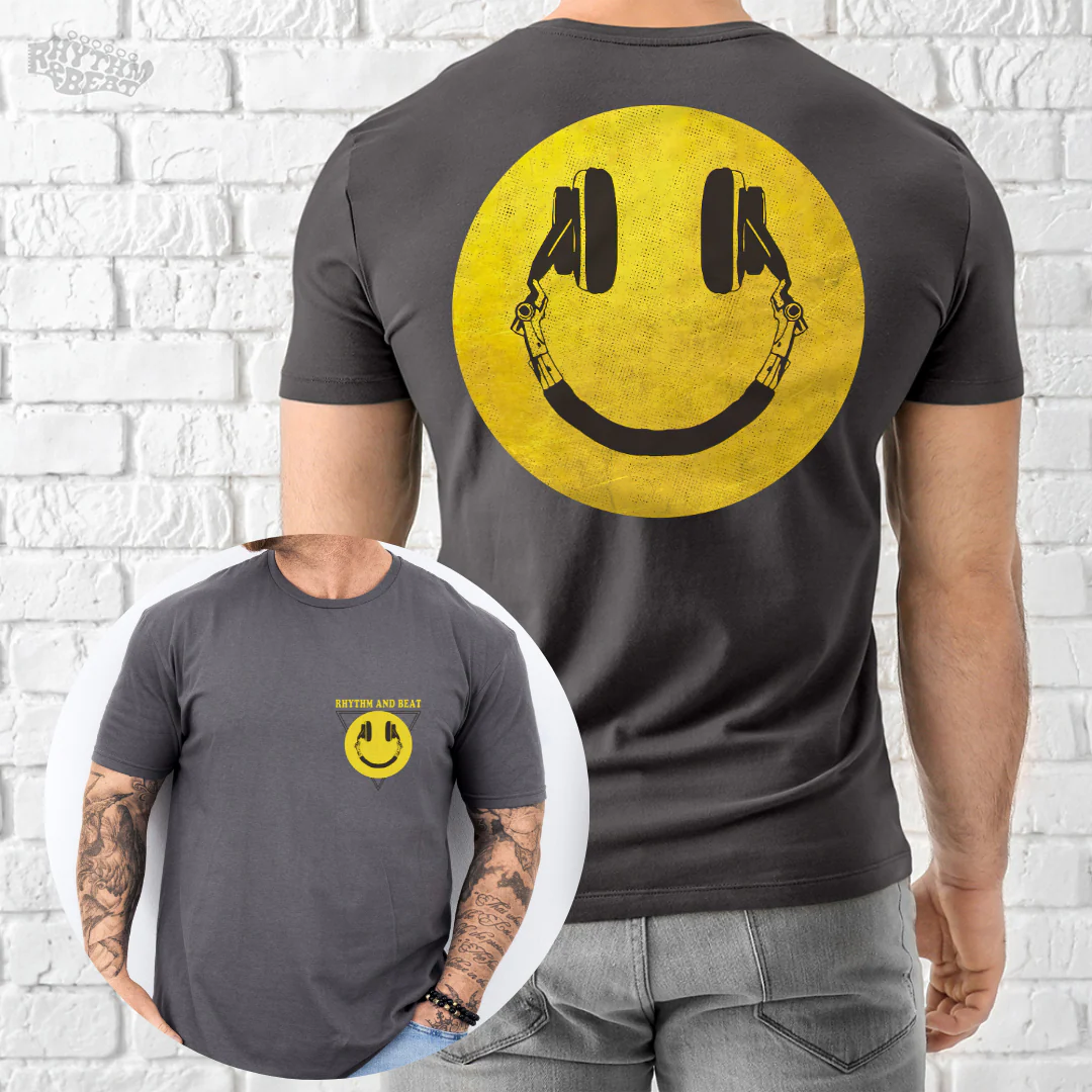 Smile Headphones T-Shirt