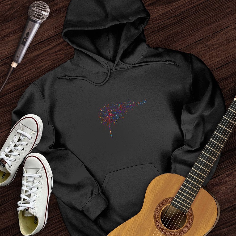 Rainbow Music Dandelion Hoodie