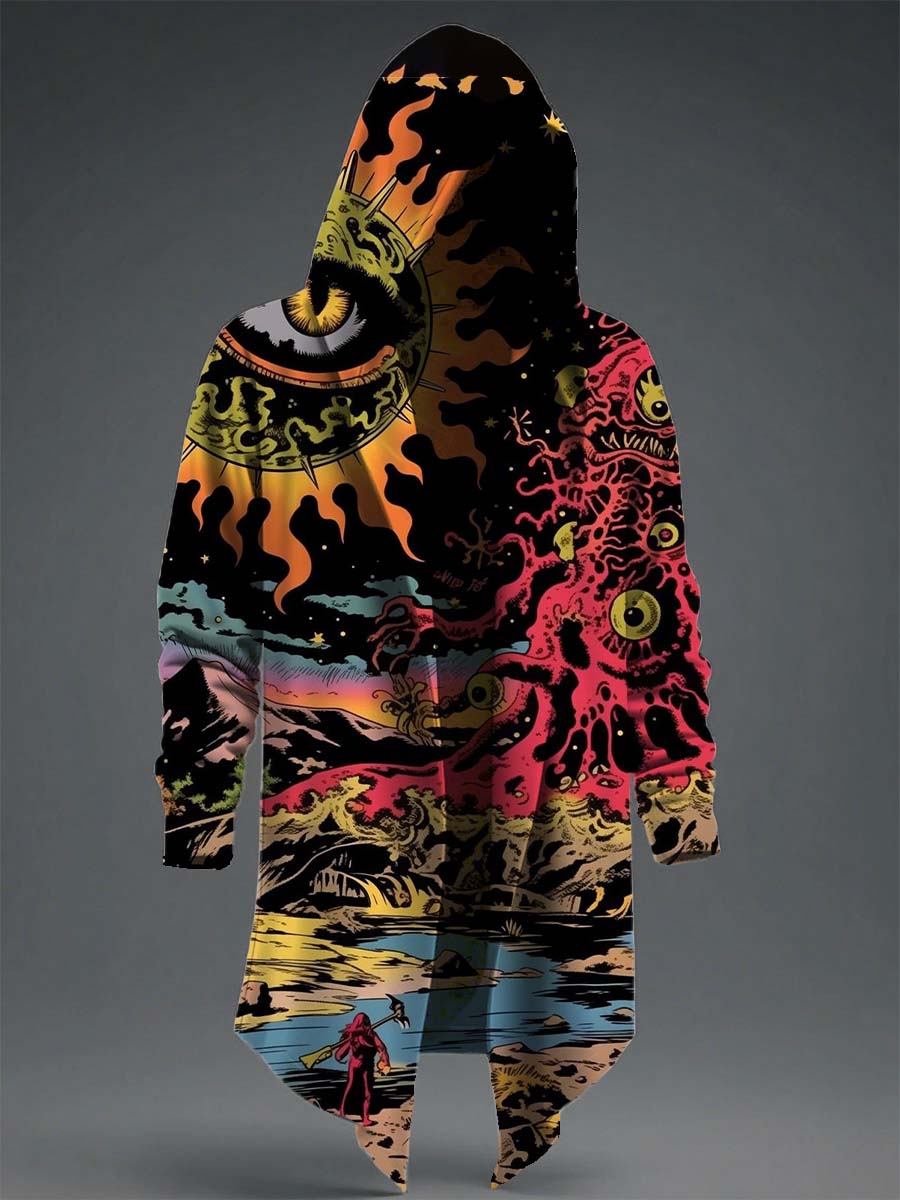 All-Seeing Eye Demon Eye Casual Hoodie Jacket