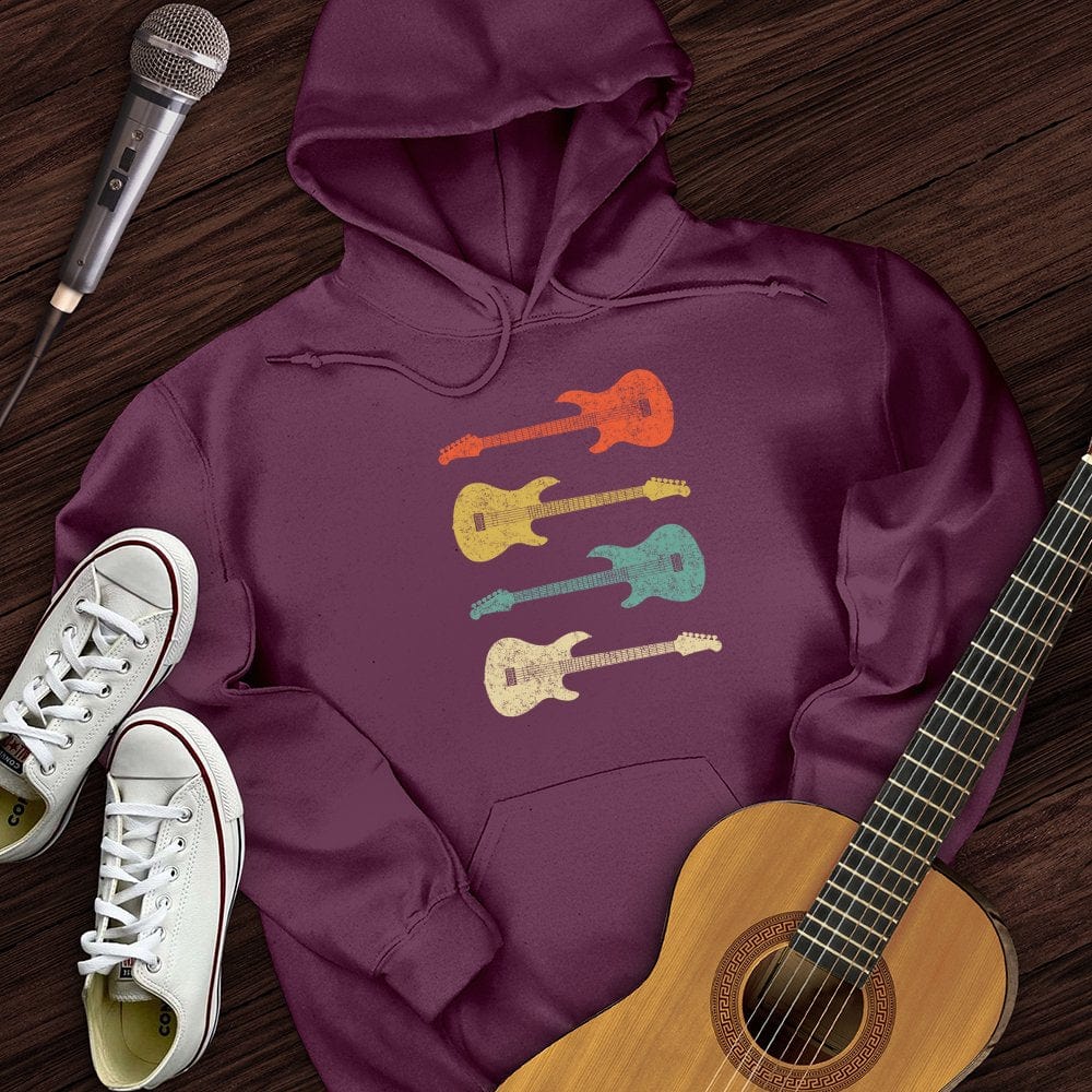 Vintage Bass Guitar Hoodie