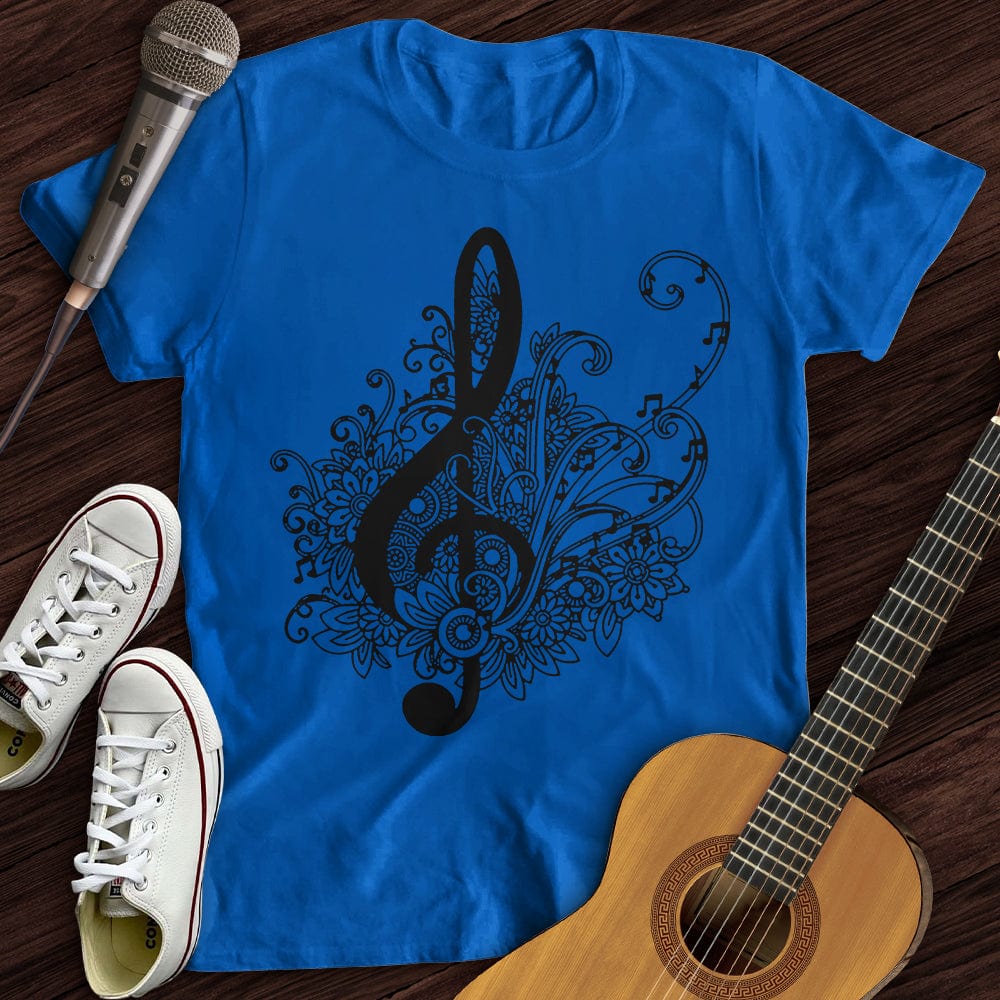 Mandala Music Note T-Shirt