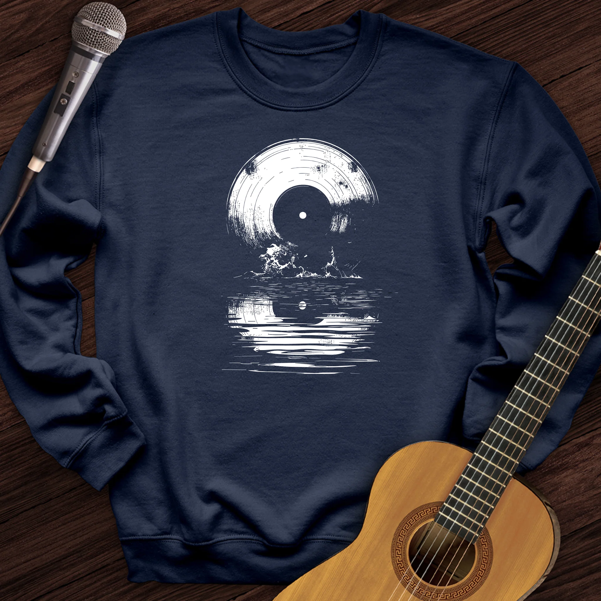 Vinyl Wave Crewneck