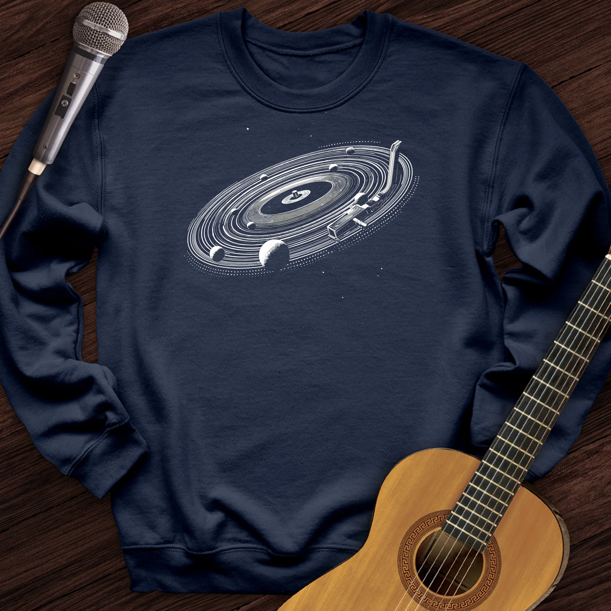 Galaxy Vinyl Crewneck