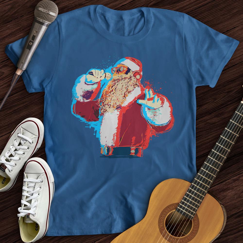 Santa On The Mic T-Shirt
