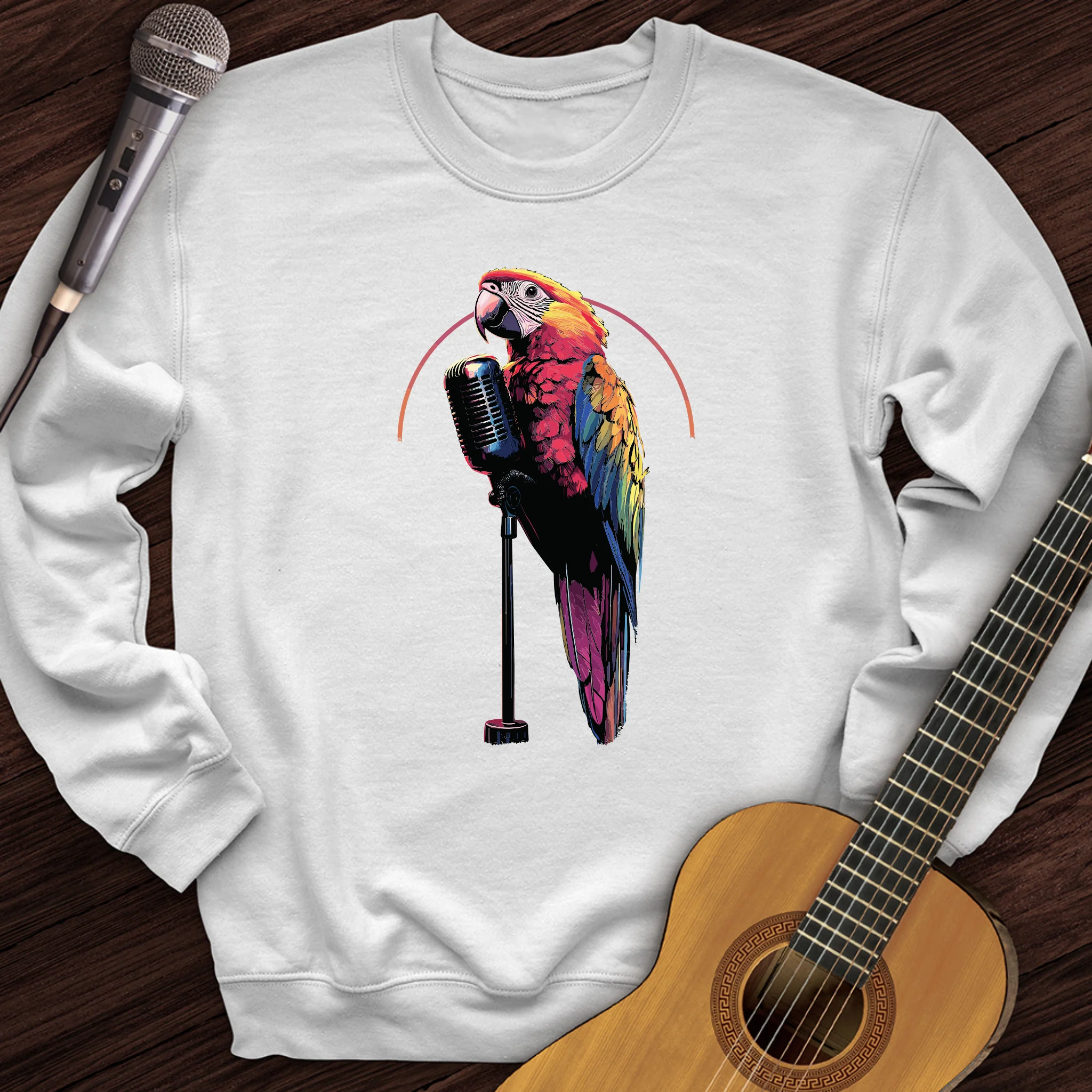 Parrot Microphone Crewneck