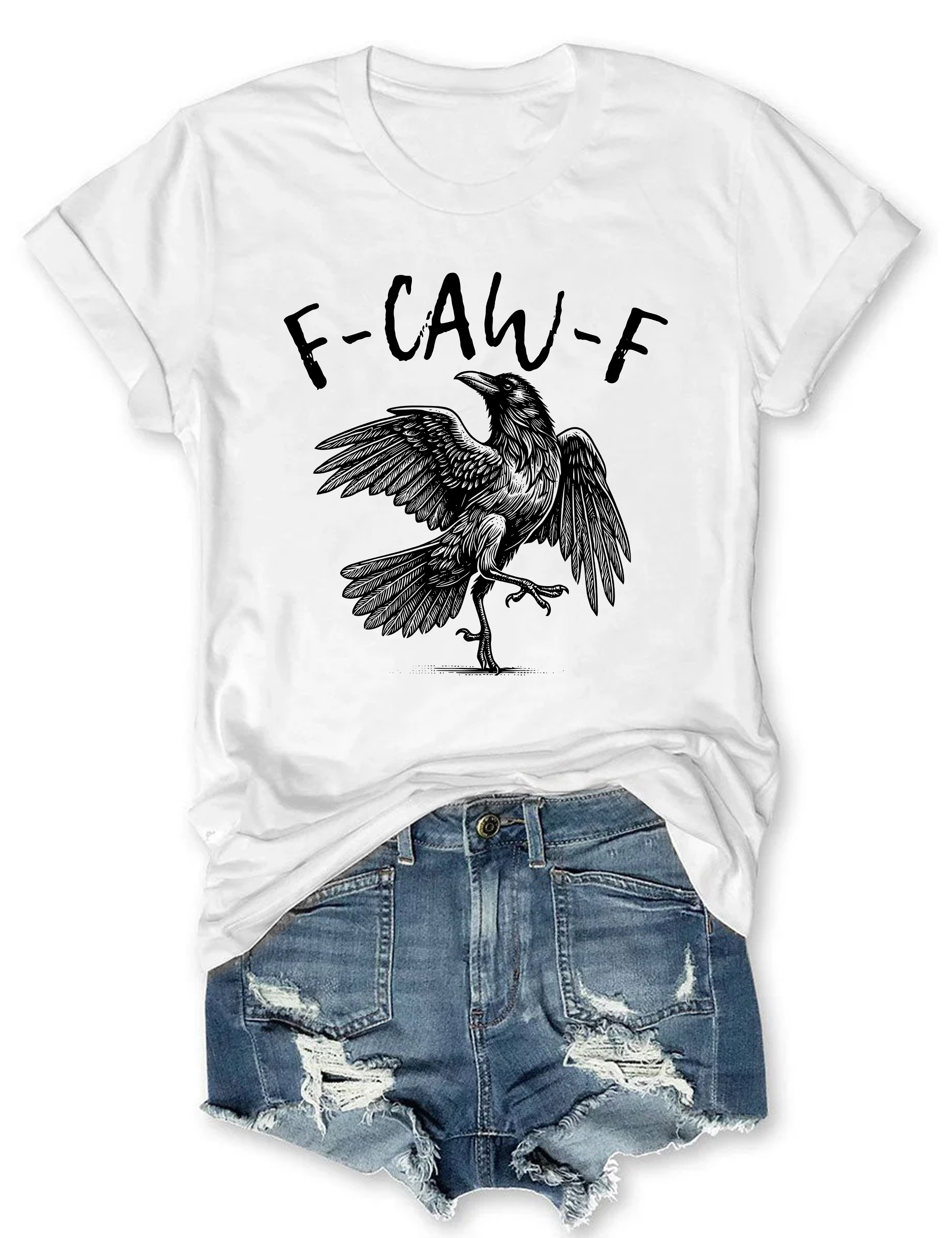 F-CAW-F Raven T-shirt