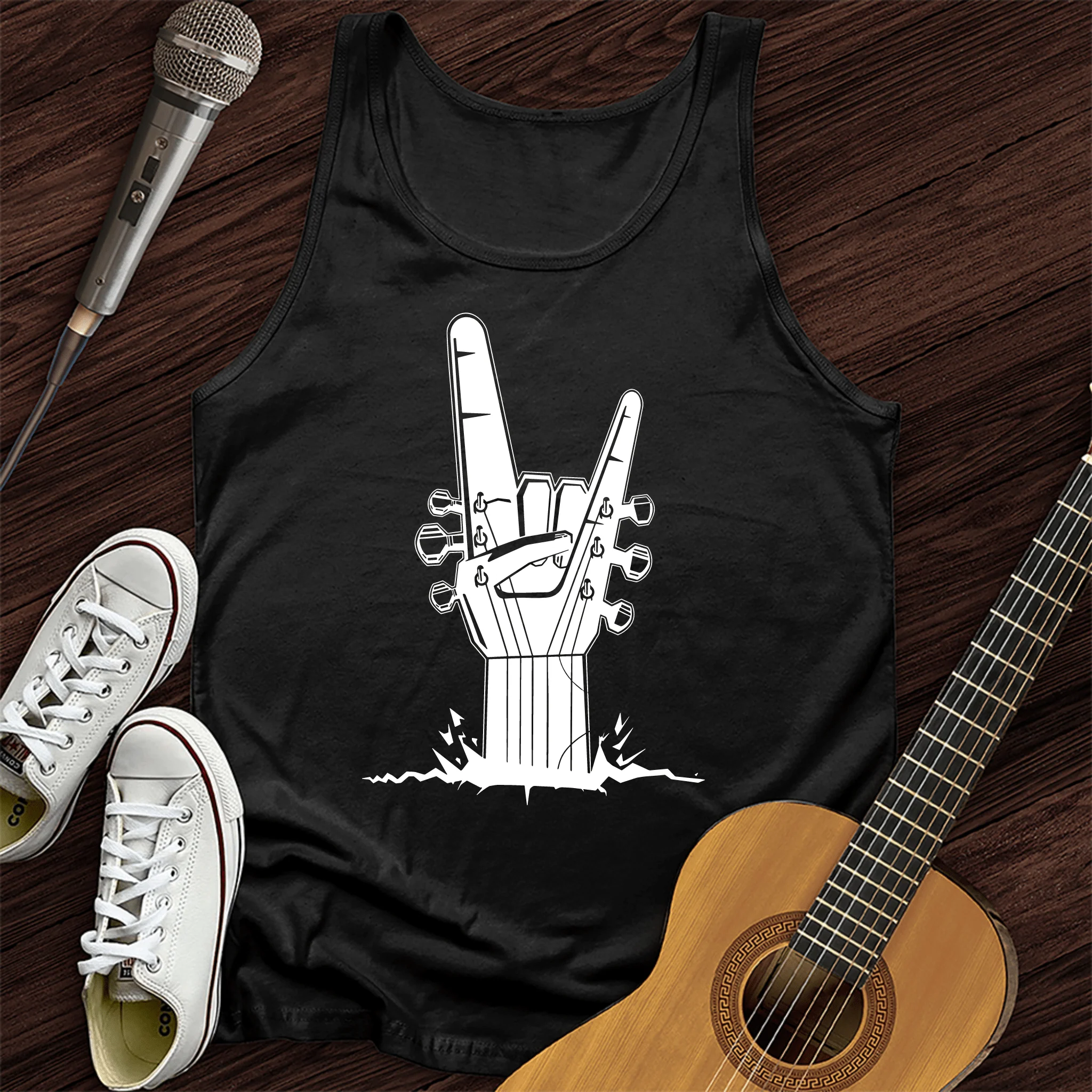 Rock on Guitar Tank Top