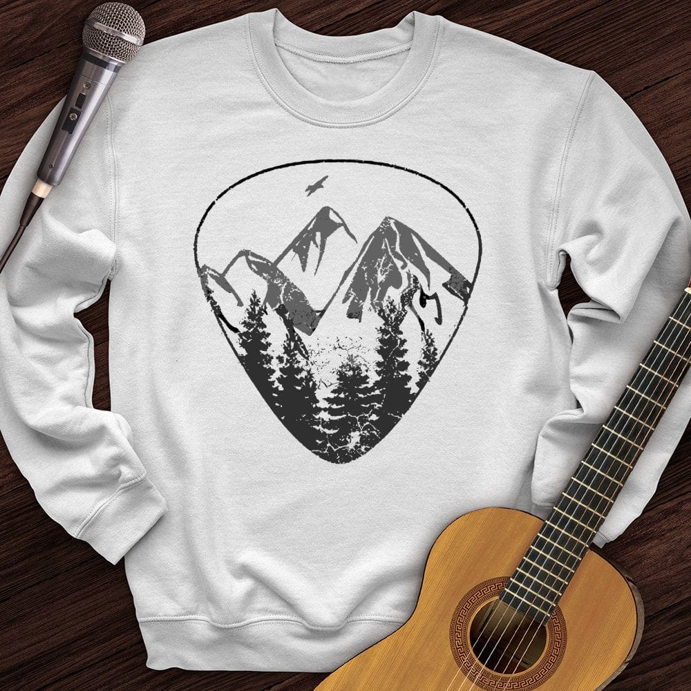 Wilderness Guitar Pick Crewneck