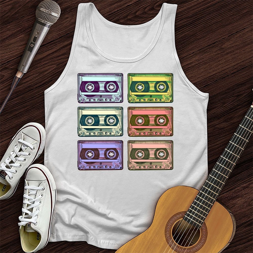 Retro Rock Tapes Tank Top
