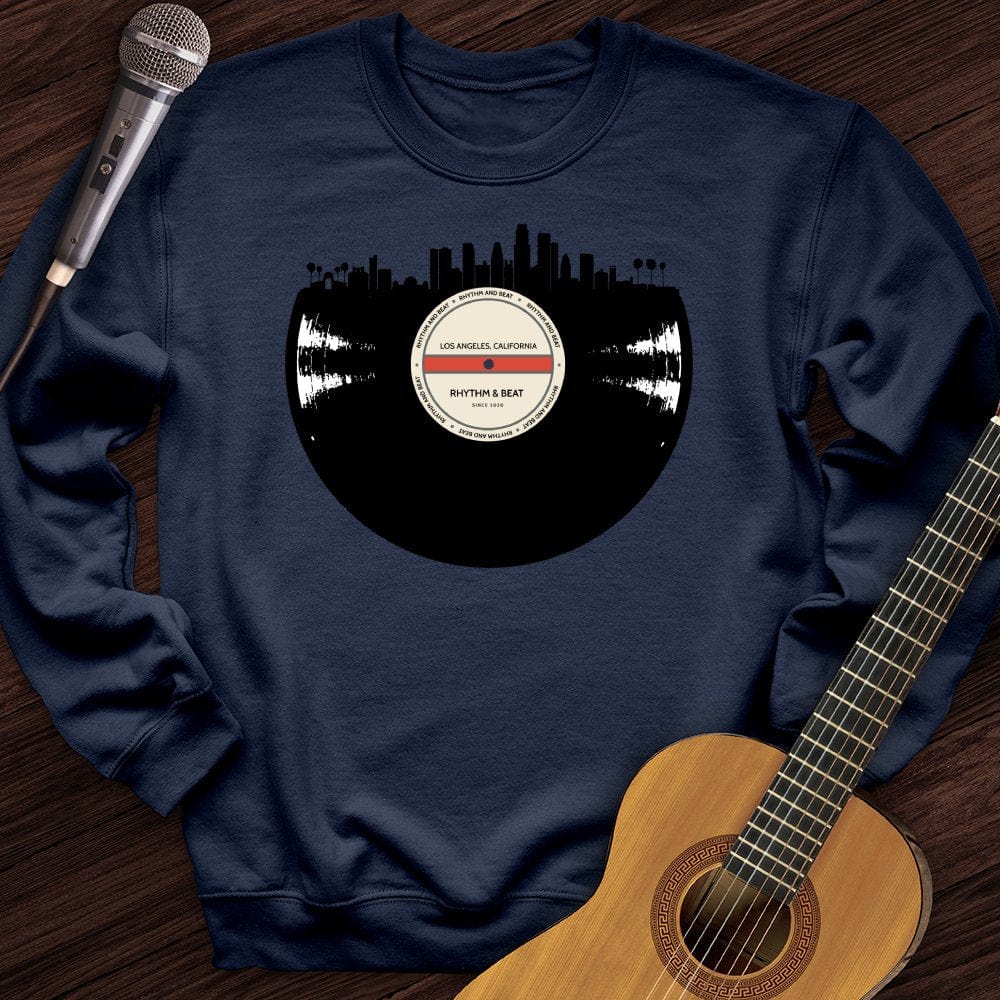 Vinyl Skyline Los Angeles Crewneck