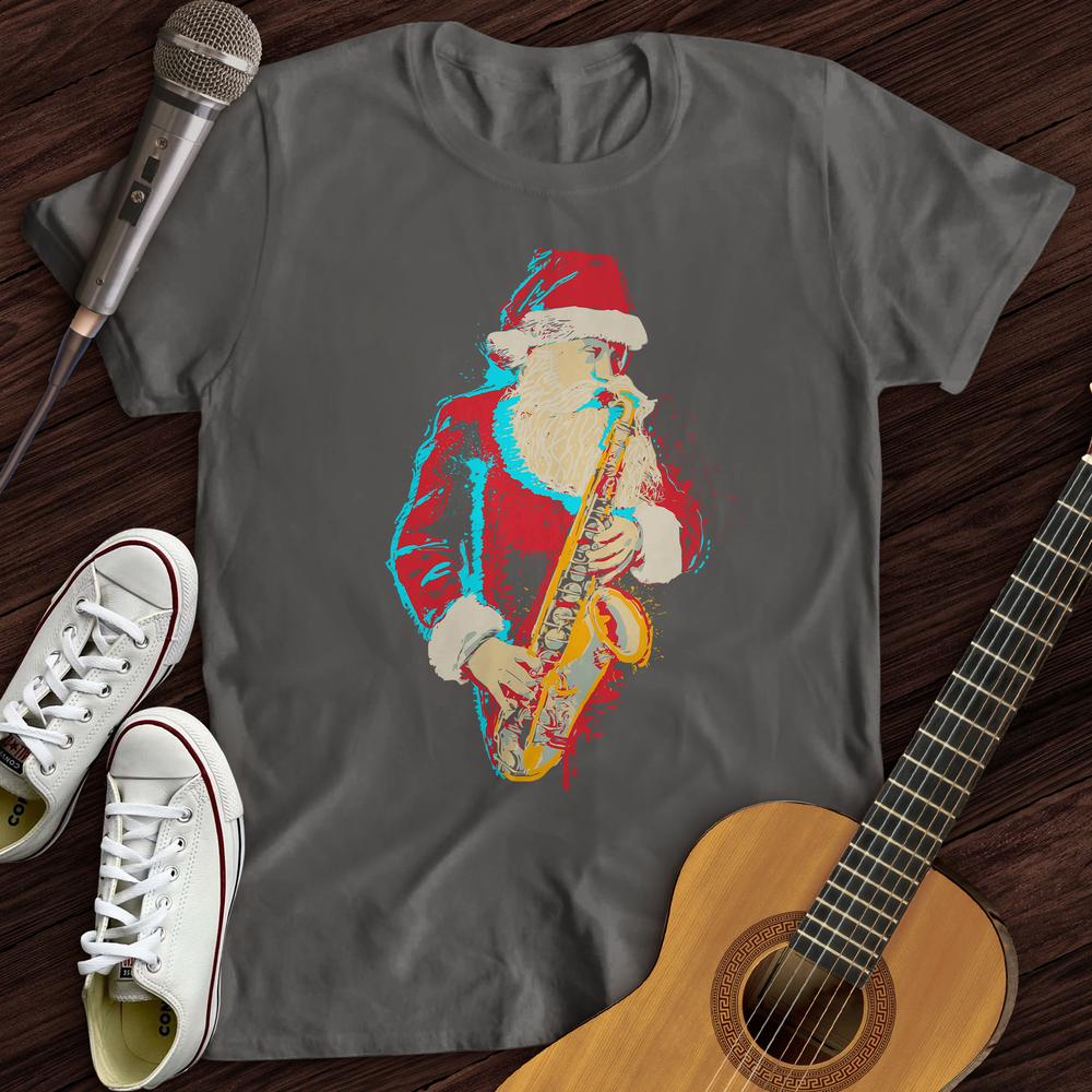 Santa Saxophone T-Shirt