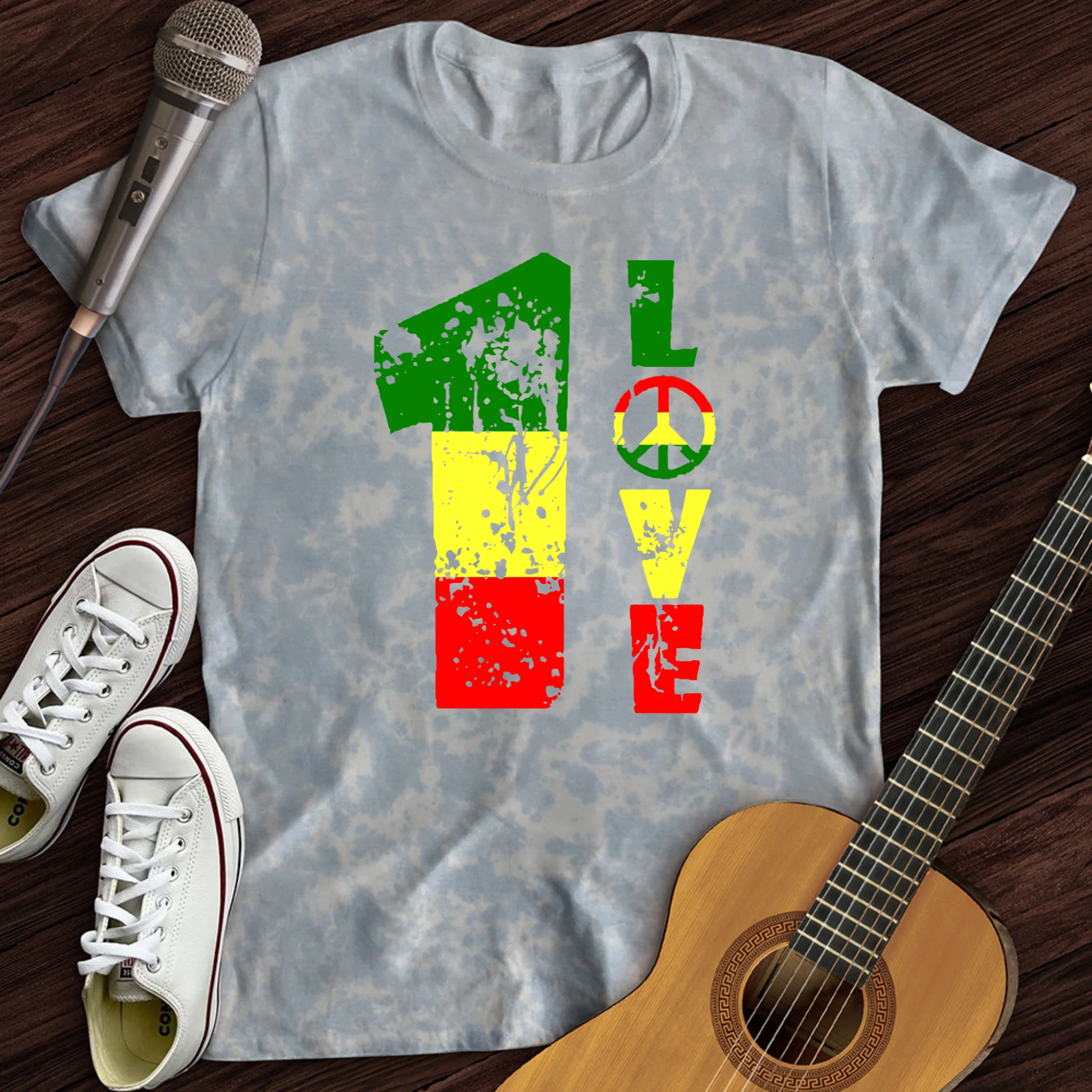 1 Love Tie Dye T-Shirt