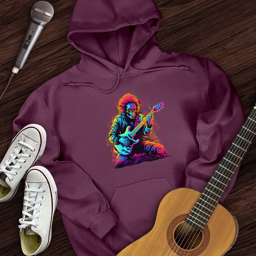 Pastel Skeleton Guitar Hoodie