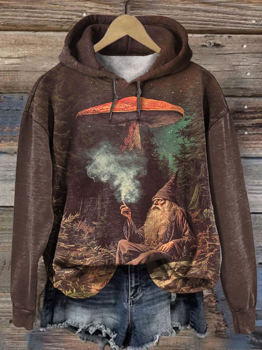 Dark Fantacy Art Print Casual Sweatshirt