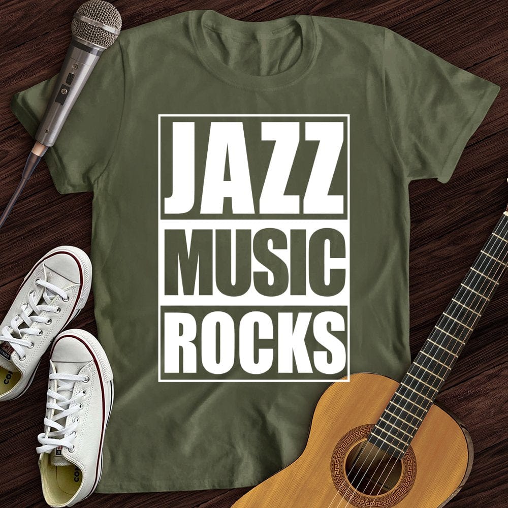 Jazz Music Rocks T-Shirt