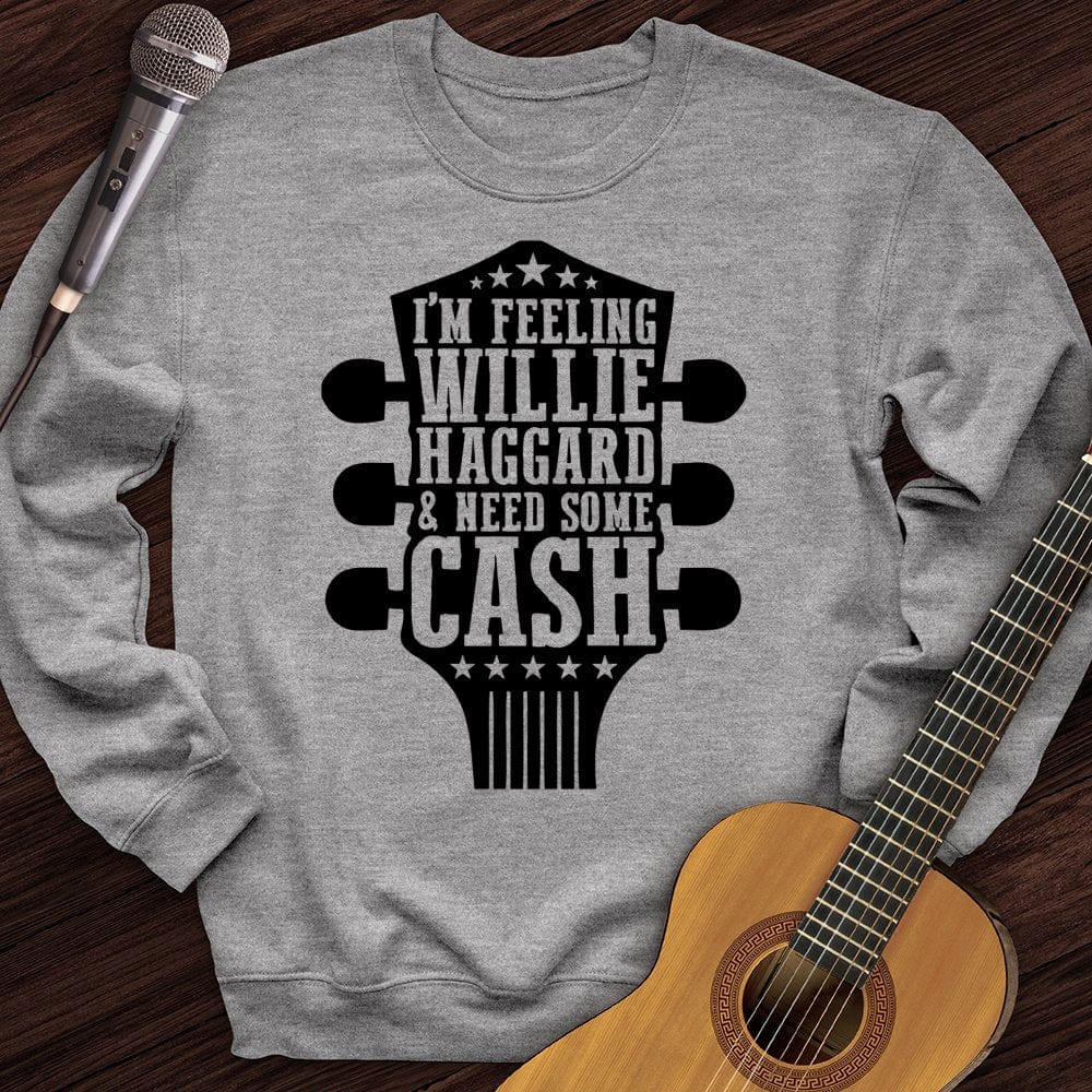 Willie And Cash Crewneck