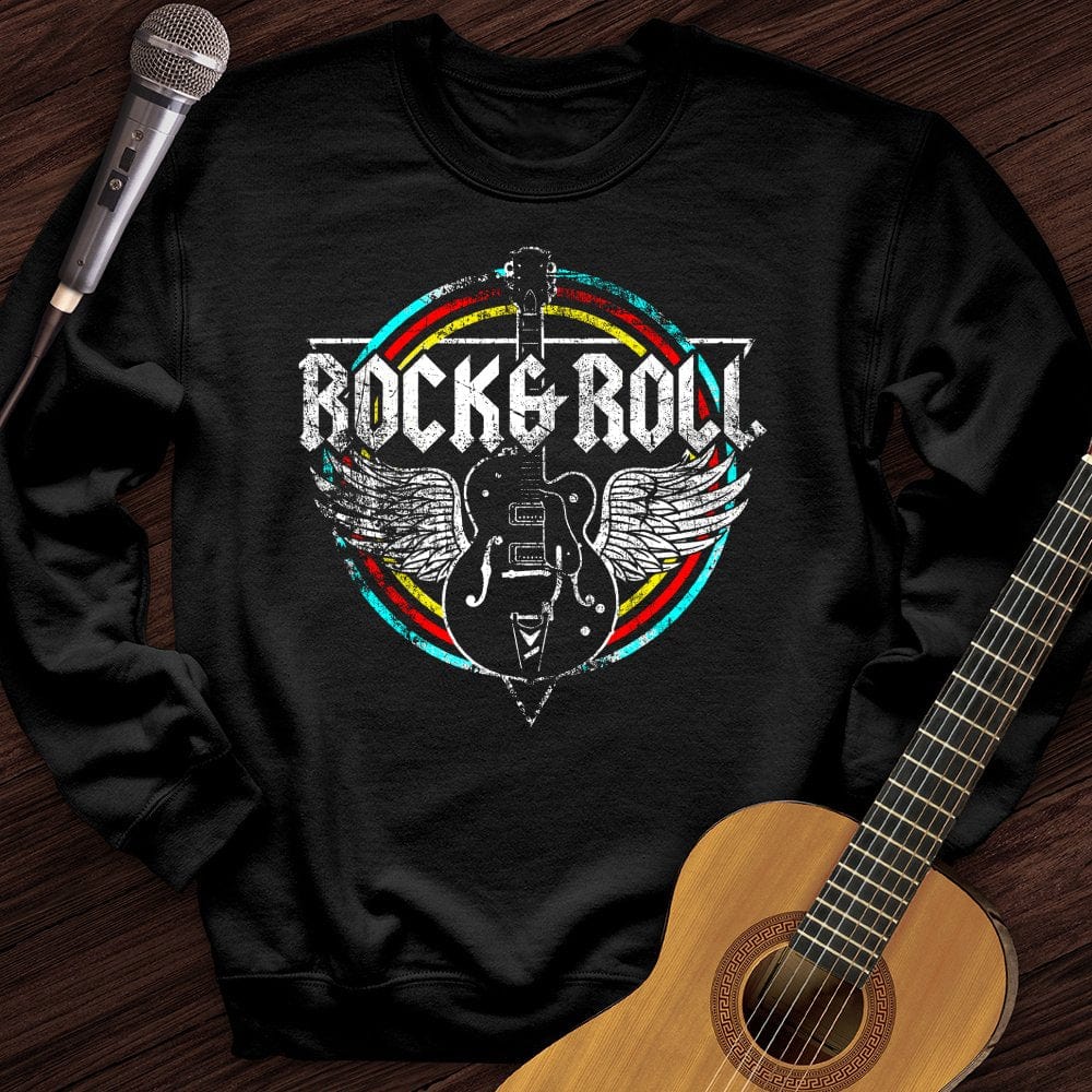 Retro Rock And Roll Crewneck